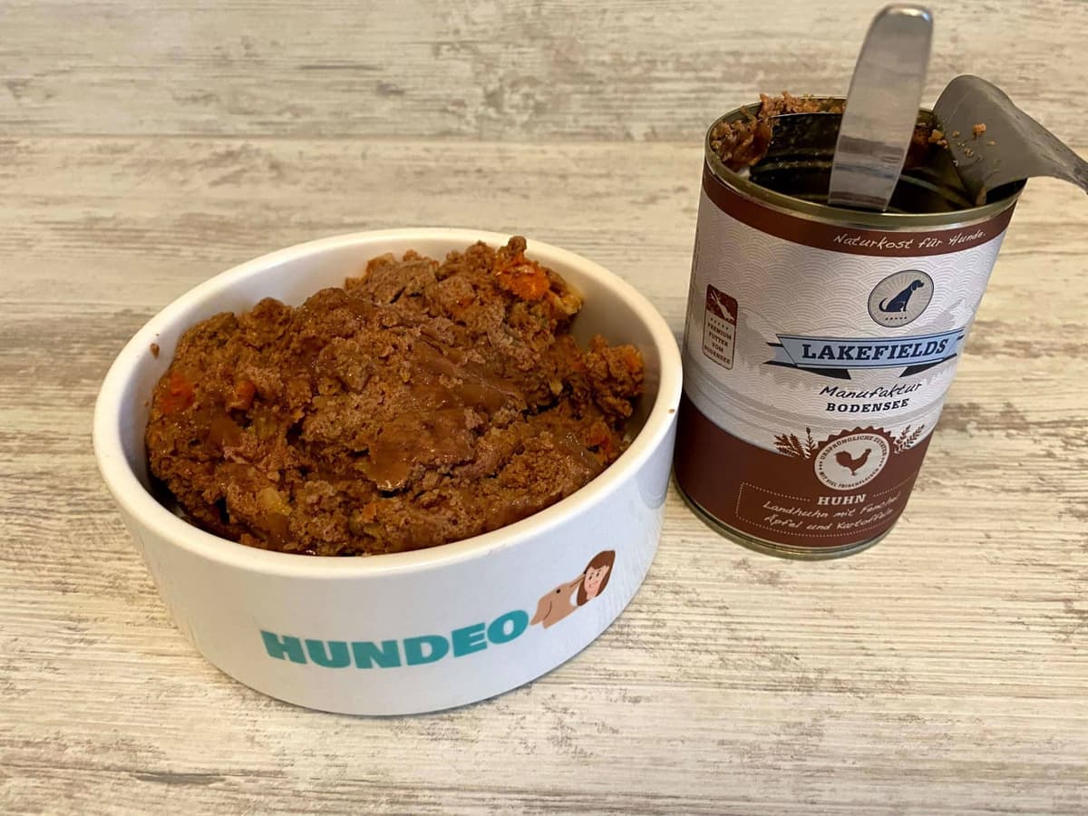 Lakefields Hundefutter Sortiment
