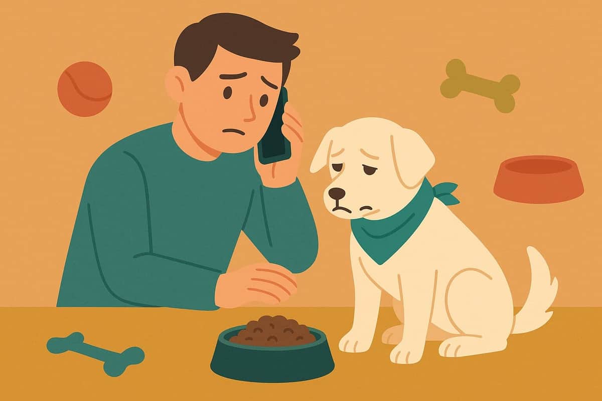 Hund frisst nicht mehr