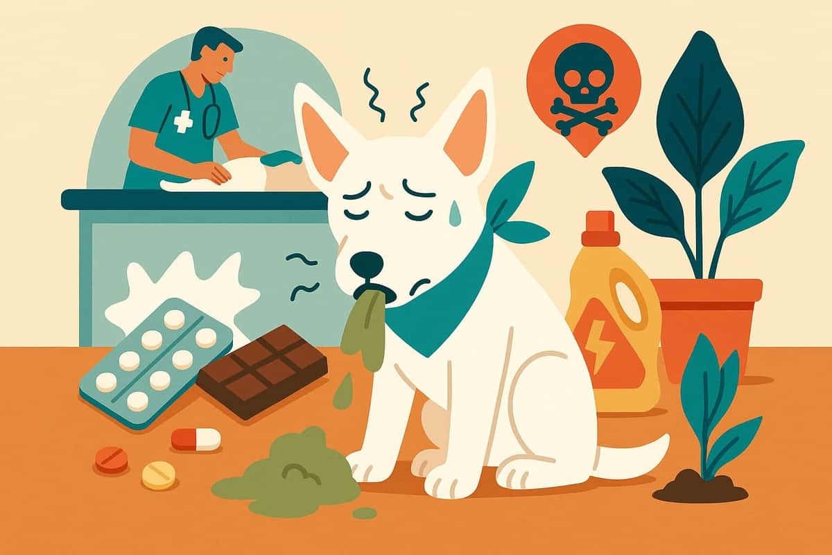 Vergiftung beim Hund